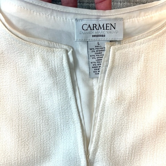 Carmen Marc Valvo,Soirée Dress, Classic,Timeless,Excellent Condition,Size L - Picture 4 of 10